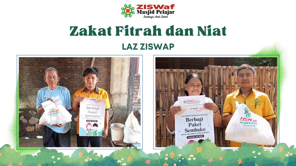Zakat Fitrah dan Niat