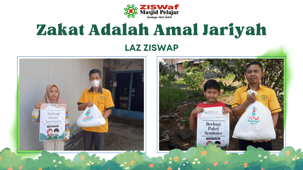 Zakat Adalah Amal Jariyah
