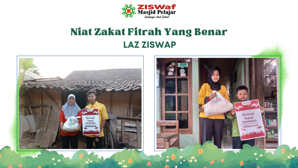 Niat Zakat Fitrah Yang Benar